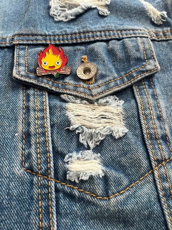 Pin esmaltado de fuego