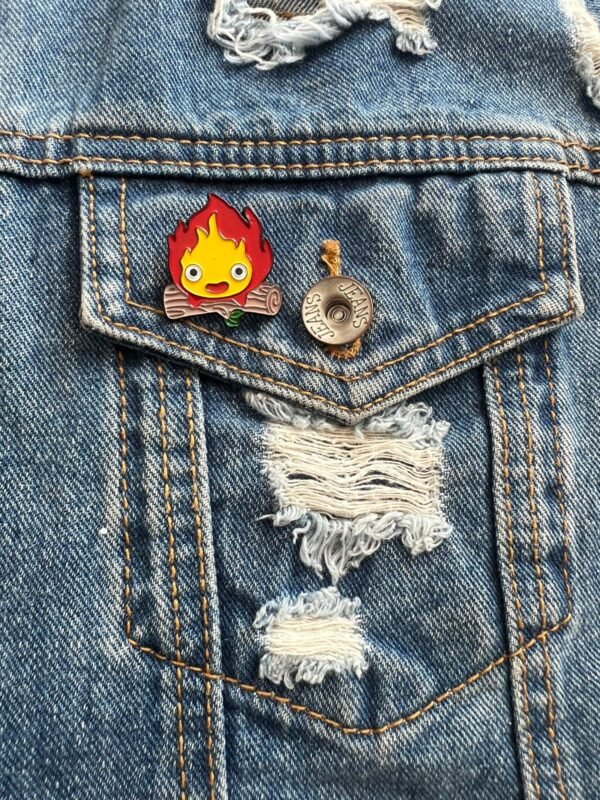 Pin esmaltado de fuego