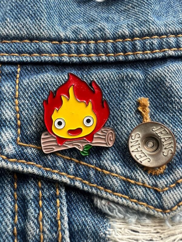 Pin esmaltado de fuego