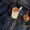 Pin esmaltado de esquites