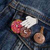 Pin extravagante